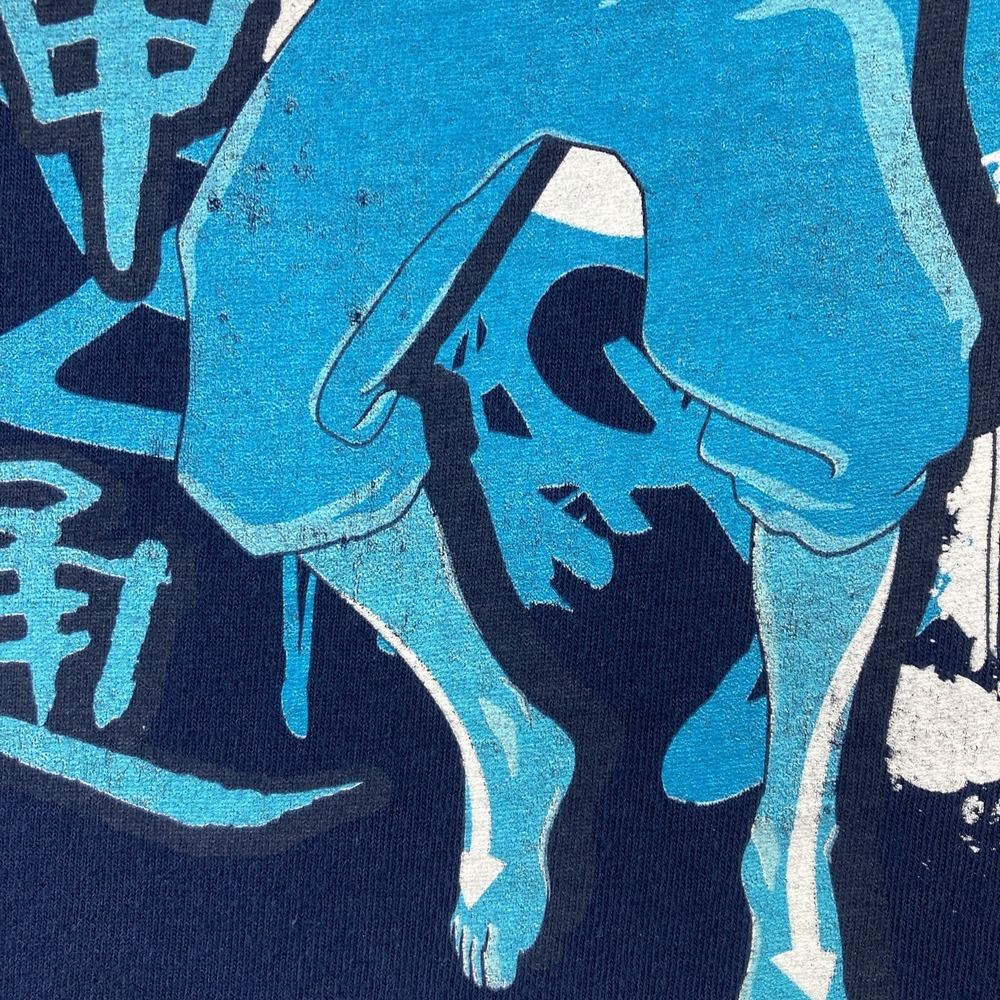 Avatar The Last Airbender Shirt Adult Small Blue Nickelodeon Graphic Tee - Picture 3 of 12